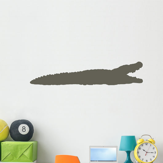 Brown Crocodile Wall Decal