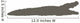 Brown Crocodile Wall Decal