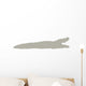 Tan Crocodile Wall Decal