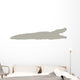 Tan Crocodile Wall Decal