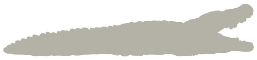 Tan Crocodile Wall Decal