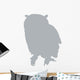 Grey Owl Wall Decal