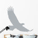 Grey Eagle Silhouette Wall Decal