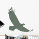 Forest Green Eagle Wall Decal