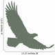 Forest Green Eagle Wall Decal
