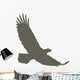 Brown Eagle Silhouette Wall Decal