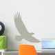 Tan Eagle Silhouette Wall Decal