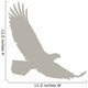 Tan Eagle Silhouette Wall Decal
