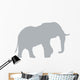 Grey Elephant Wall Decal