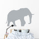 Grey Elephant Wall Decal