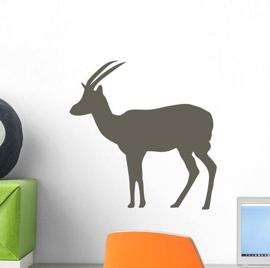 Brown Thompson's Gazelle Wall Decal