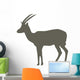 Brown Thompson's Gazelle Wall Decal