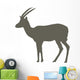 Brown Thompson's Gazelle Wall Decal