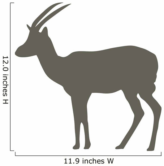 Brown Thompson's Gazelle Wall Decal