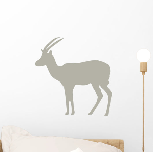 Tan Thompson's Gazelle Wall Decal