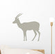 Tan Thompson's Gazelle Wall Decal