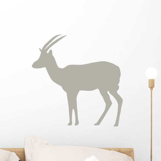 Tan Thompson's Gazelle Wall Decal