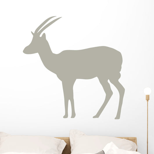 Tan Thompson's Gazelle Wall Decal