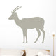 Tan Thompson's Gazelle Wall Decal