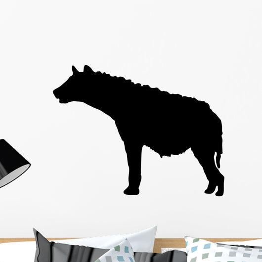 Black Hyena Wall Decal