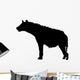 Black Hyena Wall Decal