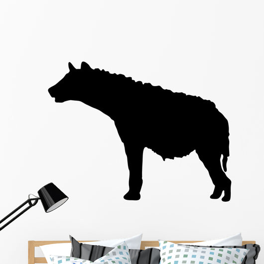 Black Hyena Wall Decal