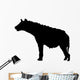 Black Hyena Wall Decal