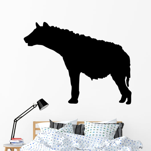 Black Hyena Wall Decal