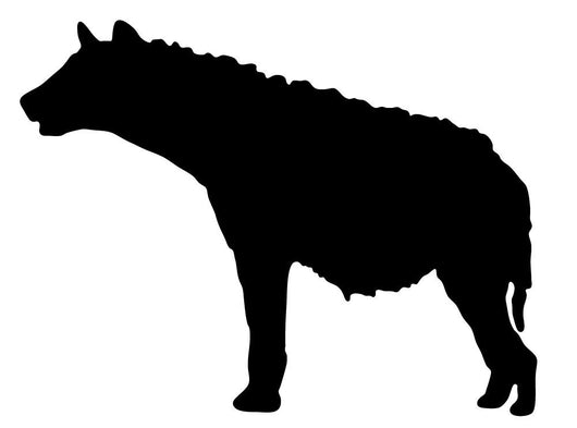 Black Hyena Wall Decal
