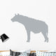 Grey Hyena Wall Decal
