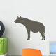 Brown Hyena Wall Decal