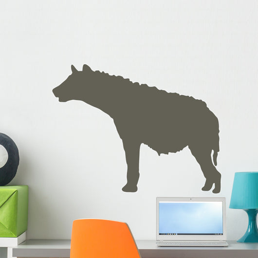 Brown Hyena Wall Decal