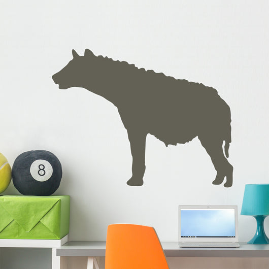 Brown Hyena Wall Decal