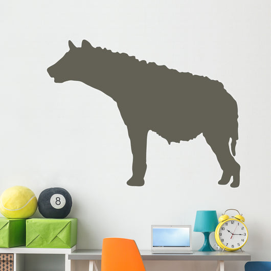 Brown Hyena Wall Decal