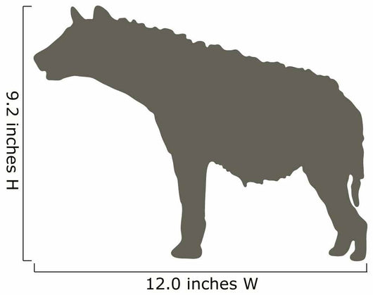 Brown Hyena Wall Decal