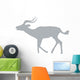 Grey Impala Wall Decal