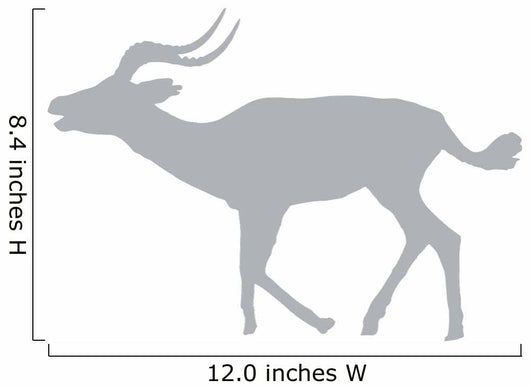 Grey Impala Wall Decal
