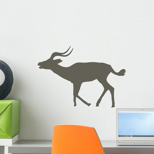 Brown Impala Wall Decal