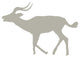 Tan Impala Wall Decal