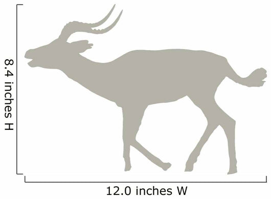 Tan Impala Wall Decal