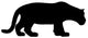Black Jaguar Wall Decal