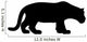 Black Jaguar Wall Decal