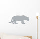 Grey Jaguar Wall Decal