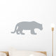 Grey Jaguar Wall Decal
