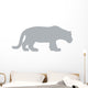 Grey Jaguar Wall Decal