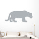 Grey Jaguar Wall Decal