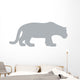 Grey Jaguar Wall Decal