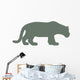 Jungle Green Prowling Jaguar Wall Decal