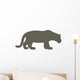 Brown Jaguar Wall Decal