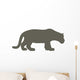 Brown Jaguar Wall Decal